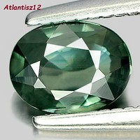 Genuine, 100% term. Forest green sapphire gemstone 0.57ct (vvs)! Only heat treated! Its value is HUF 142,500 !!