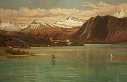 Robert Tucker Pain (1840-1942) : Luzerni tó (1887)