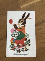 Kellemes húsvéti ünnepeket - Hajnal Gabriella  rajzos képeslap