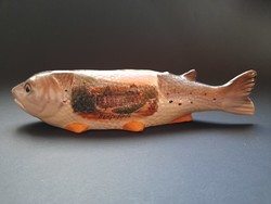 Spa souvenir - bartwood bath - porcelain fish
