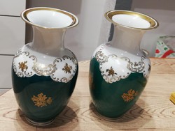 Reichenbach zöld váza 18,5 cm