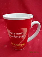 Német porcelán pohár, EDUSCHO reklám, átmérője 8,5 cm. Vanneki!