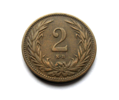 2 fillér - 1905 - K-B - bronz