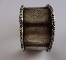 ezüst szalvétagyűrű