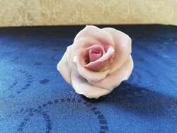 Eladó antik porcelán Herendi rózsaszín rózsa asztaldisz nipp! 