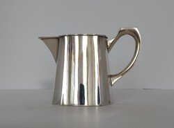 Ezüst art-deco tejszínes kanna kiöntő