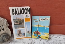 Balaton, Balatonos csomag könyv, térkép  