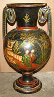 B333 Több mint 100 éves óriás kínai váza - ritka gyűjtői darab