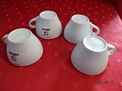 Olasz porcelán, LAVAZZA kávéscsésze, átmérője 8,5 cm. magassága 5,7 cm. Vanneki.