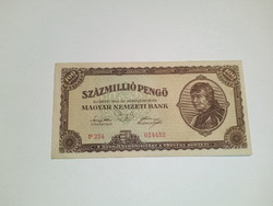 Régi Százmillió Pengő bankjegy 1946