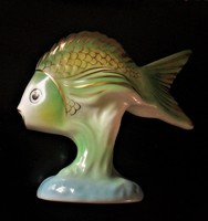 Hollóházi porcelán hal