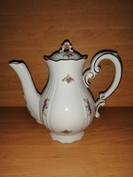 Zsolnay porcelán barokk kávé kiöntő (/K)