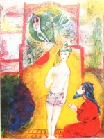 M. Chagall: History of qamar az-zaman i. , Zincography