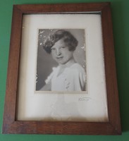Biedermeier frame with photo