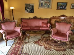 Barokk jellegű teljes ház bútorzata eladó