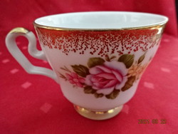 Royal Bavaria német porcelán, rózsa mintás kávéscsésze. Vanneki!