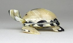 1D573 Csiszolt kagylóhéj teknősbéka 6.8 cm