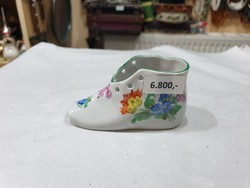Herendi porcelán cipő 