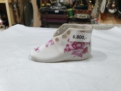 Herendi porcelán cipő 