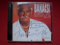 Bakacsi Béla táncdalénekes válogatás dupla CD dedikált