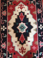 Gyönyörű színvilágú kilim szőnyeg, kelim faliszőnyeg 160*87cm