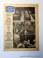 1967 április 24 - 30  /  RÁDIÓ és TELEVÍZIÓ ÚJSÁG  /  regiujsag Ssz.:  15085