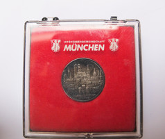 Német ezüst emlékérem 1986,München.