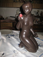 Czechoslovak porcelain nude, beautiful brown,