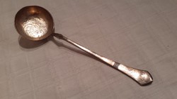 Silver-plated alpaca sauce spoon