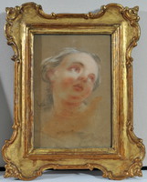 Antik puttó portré, Frederico Barocci modorában