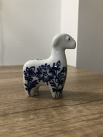 Hollóházi porcelán art deco bárány 