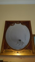 Antik copf stílusú tükör 19.-ból