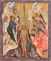 Very old orthodox icon