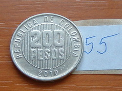 KOLUMBIA COLOMBIA 200 PESOS 2010 55.