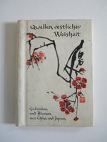 Japán bölcsességek német nyelvű könyvecske 