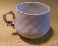 Régi Zsolnai kávés csésze - kissé kopott - pótlásnak - 4,5 x 4,5 cm.