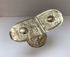 18th Century Silver Plated Church Incense Holder.
