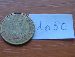 LETTORSZÁG 10 SANTIMU 2008 "Monnaie de Paris", (France) #1050