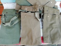 Olasz Fiocchi katonai szövet táskák, oldaltáskák, 7db