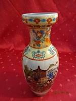 Kínai porcelán váza, magassága 25 cm. Vanneki!