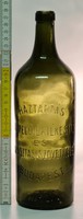 "Háztartás Termelő-Értékesítő és Fogyasztási Szövetkezet Budapest cca. 1L" üvegpalack (1608)