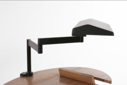 Herman Miller: Critical task lamp / íróasztali lámpa 1970-es évek eredeti papírokkal