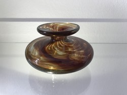 Jelzett Mdina Tortoiseshell üveg váza M012