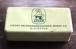 Adler fém varró doboz Műhímző raktárából