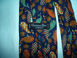 Vintage DIOR selyem nyakkendő