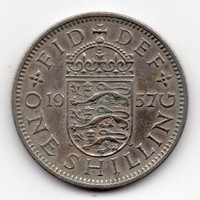 Nagy-Britannia 1 angol Shilling, 1957