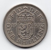 Nagy-Britannia 1 angol Shilling, 1965