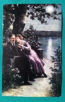 Reprint Kósa Pál Gyjteményéből:Romantikus idill - Postcard Bt. Budapest,postatiszta