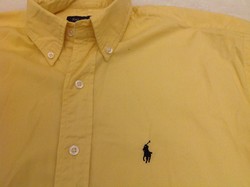 Ralph lauren sun yellow shirt m