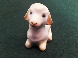Herendi miniatűr bárány figura.